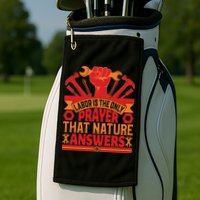 Labor Is The Only Player That Nature Answers Labor Day Gift Golf Towel