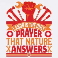 Labor Is The Only Player That Nature Answers Labor Day Gift Garment-Dyed Sweatshirt