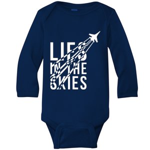 Lies In The Skies Baby Long Sleeve Bodysuit