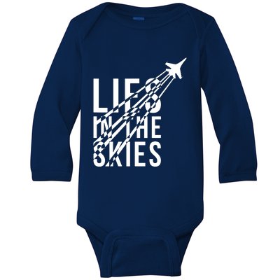 Lies In The Skies Baby Long Sleeve Bodysuit