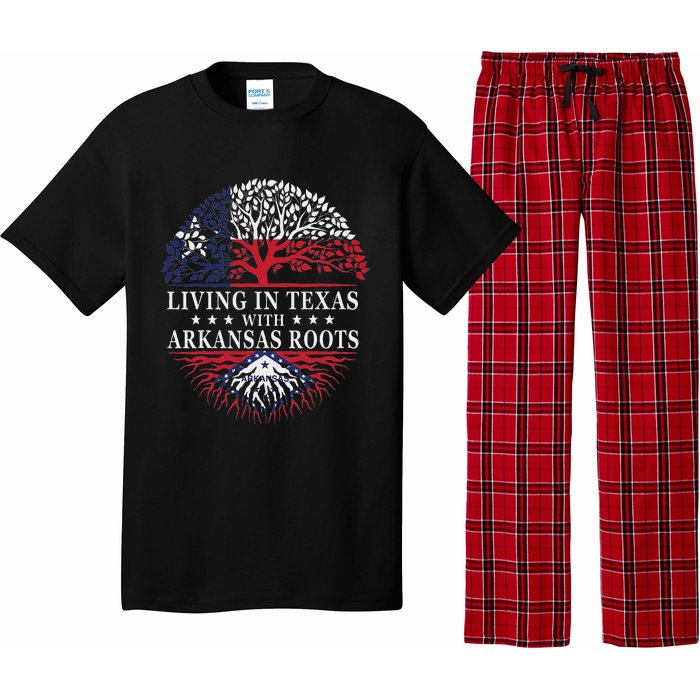 Living In Texas With Arkansas Roots Pajama Set