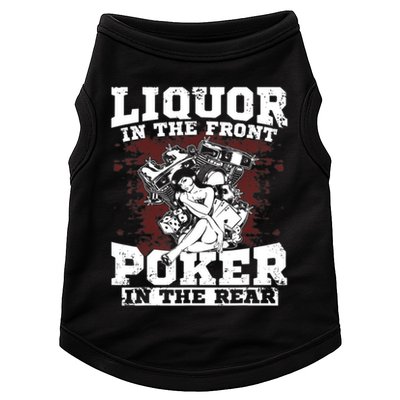 Liquor In The Front Poker In The Rear Awesome Doggie Tank