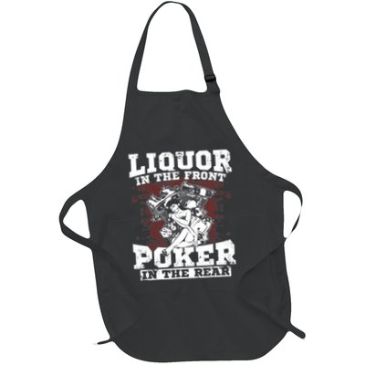 Liquor In The Front Poker In The Rear Awesome Apron