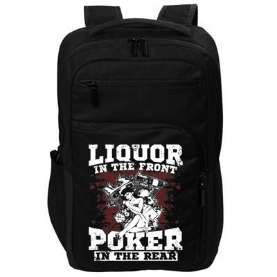 Liquor In The Front Poker In The Rear Awesome Impact Tech Backpack