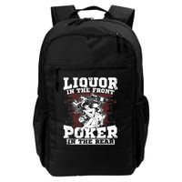 Liquor In The Front Poker In The Rear Awesome Backpack