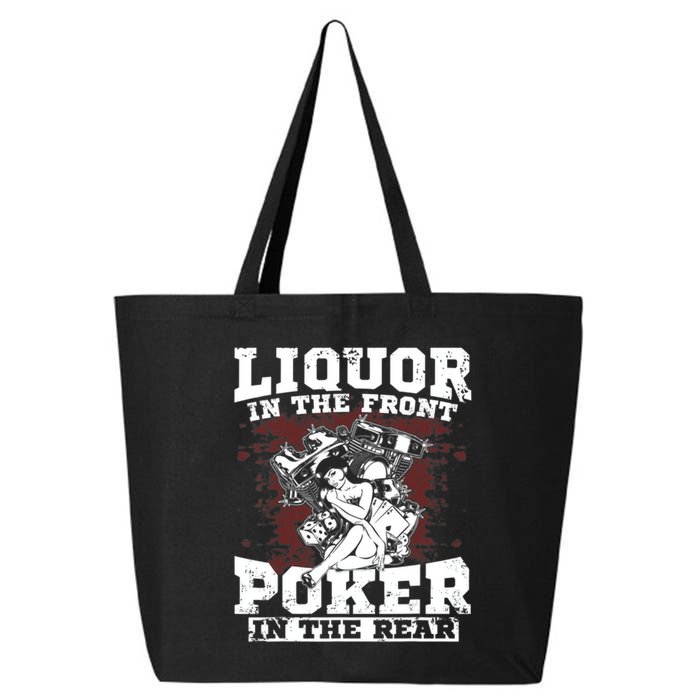 Liquor In The Front Poker In The Rear Awesome 25L Jumbo Tote