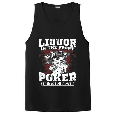 Liquor In The Front Poker In The Rear Awesome PosiCharge Competitor Tank