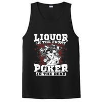 Liquor In The Front Poker In The Rear Awesome PosiCharge Competitor Tank