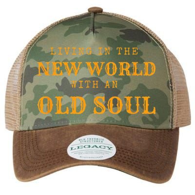 Living In The New World With An Old Soul Legacy Tie Dye Trucker Hat