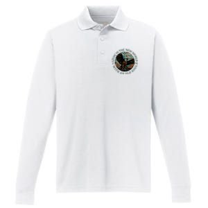 Living In The New World With An Old Soul Performance Long Sleeve Polo