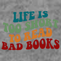 Life Is Too Short To Read Bad Books 7-Panel Snapback Hat