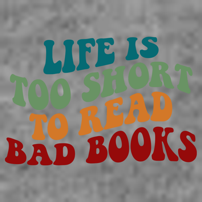 Life Is Too Short To Read Bad Books 7-Panel Snapback Hat