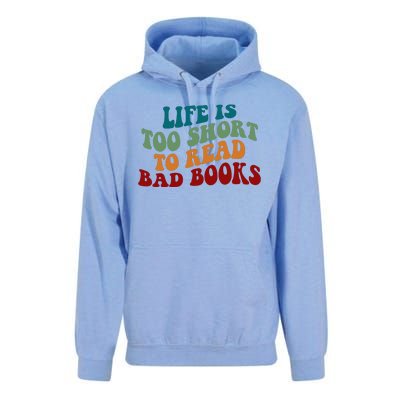 Life Is Too Short To Read Bad Books Unisex Surf Hoodie