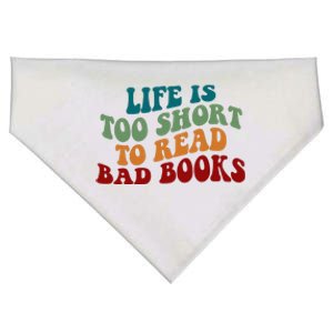 Life Is Too Short To Read Bad Books USA-Made Doggie Bandana