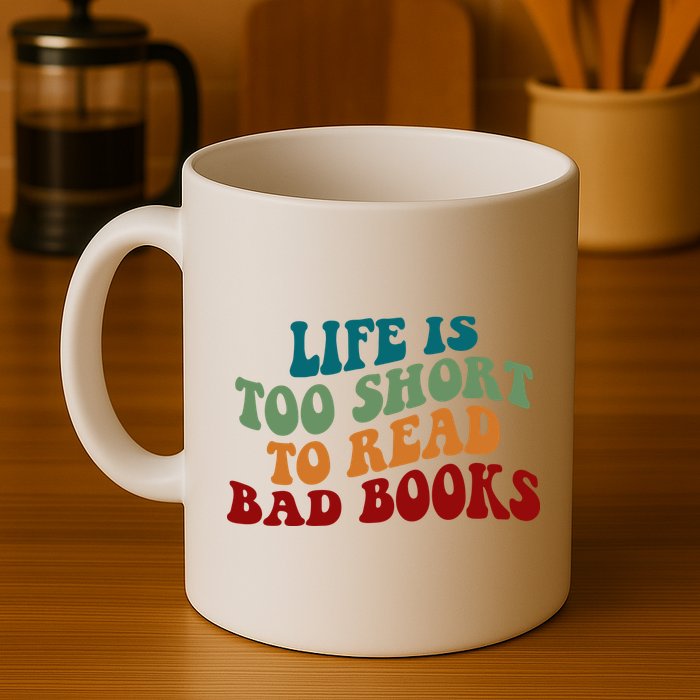 Life Is Too Short To Read Bad Books Mug