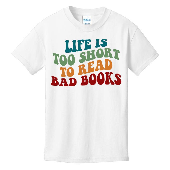 Life Is Too Short To Read Bad Books Kids T-Shirt