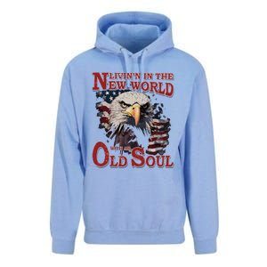 Living In The New World With An Old Soul Unisex Surf Hoodie