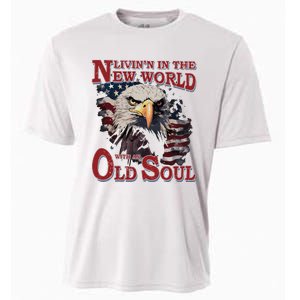 Living In The New World With An Old Soul Cooling Performance Crew T-Shirt