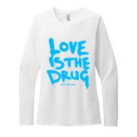 Love Is The Drug Just Say Yes Womens CVC Long Sleeve Shirt