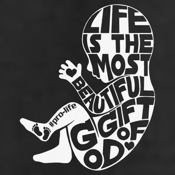 Life Is The Most Beautiful Of God ProLife Saves Lives Adult Drive Performance Visor