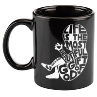 Life Is The Most Beautiful Of God ProLife Saves Lives 11oz C Handle Ceramic Mug