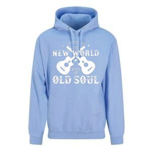 Living In The New World With An Old Soul Unisex Surf Hoodie