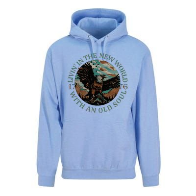 Living In The New World With An Old Soul Unisex Surf Hoodie