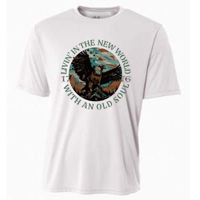 Living In The New World With An Old Soul Cooling Performance Crew T-Shirt