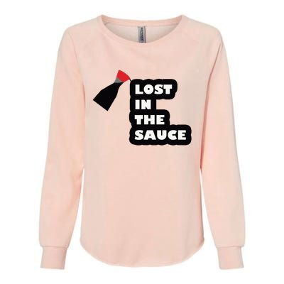 Lost In The Sauce Womens California Wash Sweatshirt