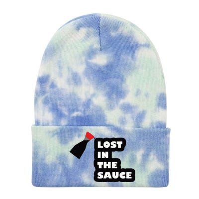 Lost In The Sauce Tie Dye 12in Knit Beanie