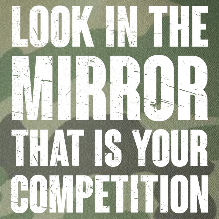 Look In The Mirror That Is Your Competitions Legacy Tie Dye Trucker Hat