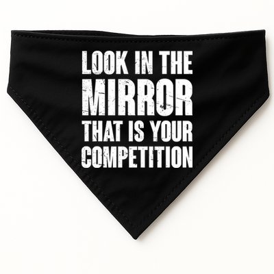 Look In The Mirror That Is Your Competitions USA-Made Doggie Bandana
