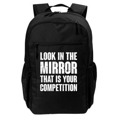 Look In The Mirror That Is Your Competitions Backpack