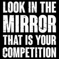 Look In The Mirror That Is Your Competitions Backpack