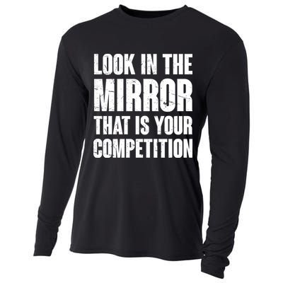 Look In The Mirror That Is Your Competitions Cooling Performance Long Sleeve Crew