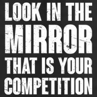 Look In The Mirror That Is Your Competitions 25L Jumbo Tote