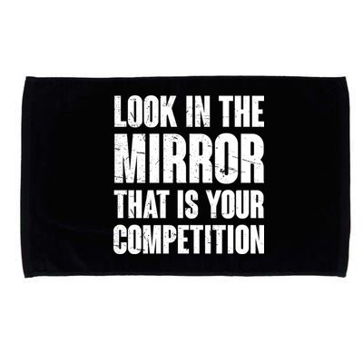 Look In The Mirror That Is Your Competitions Microfiber Hand Towel
