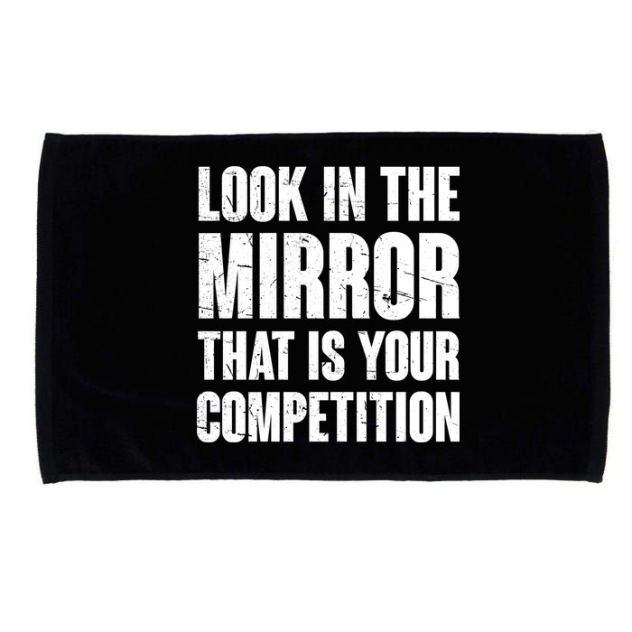 Look In The Mirror That Is Your Competitions Microfiber Hand Towel