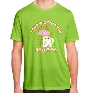 Love Is The Solution Cool Cat Love Is Blind Fall In Love Meaningful Gift Adult ChromaSoft Performance T-Shirt