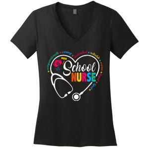 Living In The New World With An Old Soul Women's V-Neck T-Shirt