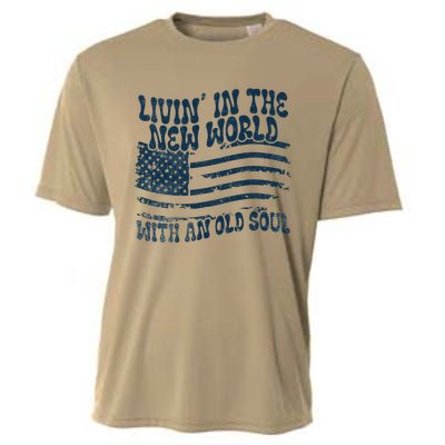 Living In The New World With An Old Soul Cooling Performance Crew T-Shirt