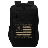 Living In The New World With An Old Soul America Flag Impact Tech Backpack