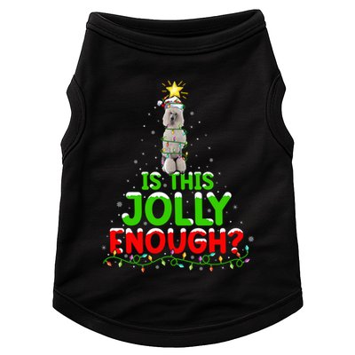 Lighting Is This Jolly Enough Standard Poodle Christmas Tree Gift Doggie Tank