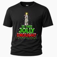 Lighting Is This Jolly Enough Standard Poodle Christmas Tree Gift Performance Shirt