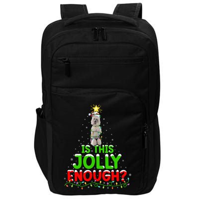 Lighting Is This Jolly Enough Standard Poodle Christmas Tree Gift Impact Tech Backpack
