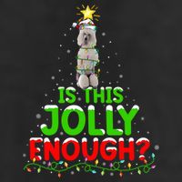 Lighting Is This Jolly Enough Standard Poodle Christmas Tree Gift Adult Drive Performance Visor