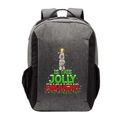 Lighting Is This Jolly Enough Standard Poodle Christmas Tree Gift Vector Backpack