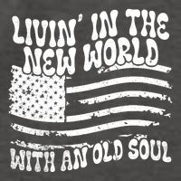 Living In The New World With An Old Soul Vector Backpack