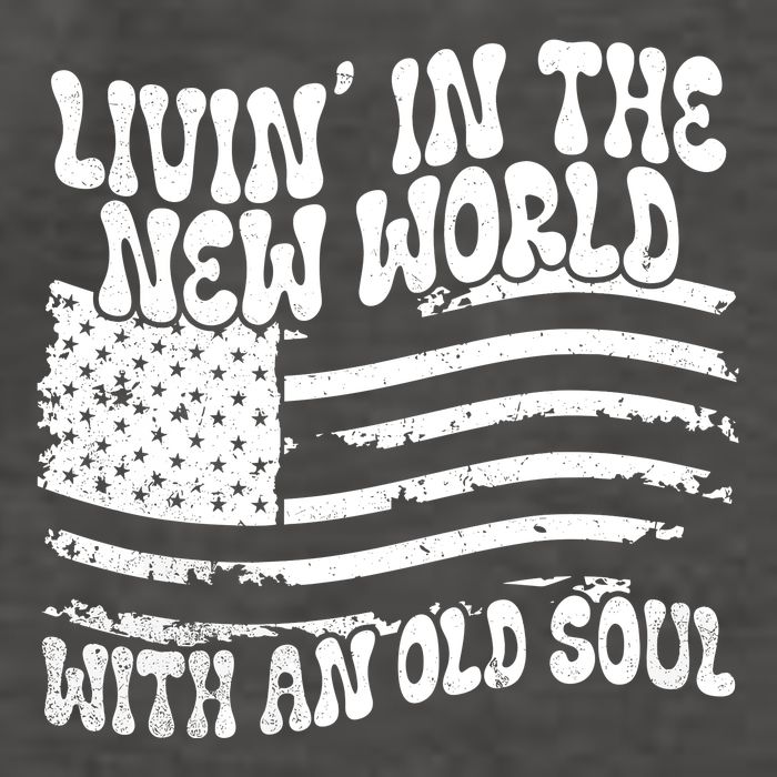 Living In The New World With An Old Soul Vector Backpack