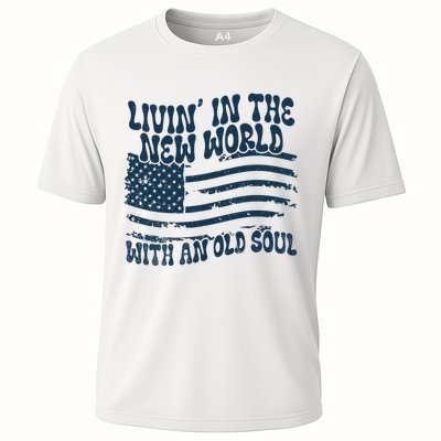 Living In The New World With An Old Soul Performance Shirt